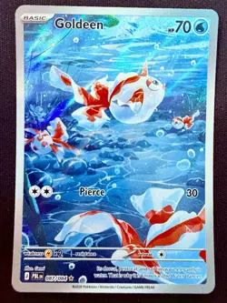 Goldeen Illustration Rare 087/084 Pitch Black Pokemon TCG - Image 1