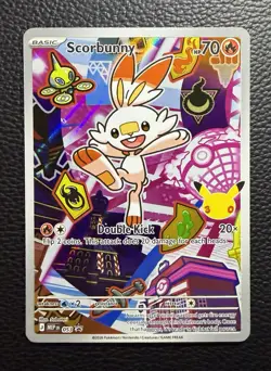 Pokemon TCG Scorbunny 053 First Partner Illustration Promo Holo - Image 1