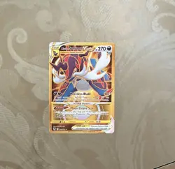 Pokemon Hisuian Samurott VSTAR (Secret) 209/189 Swsh10: Astral Radiance Holo - Image 1