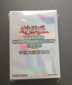 Yugioh World Championship 2025 Card Sleeves 70pcs China Region Official Konami - Image 1