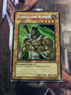 Elemental Hero Wildheart GSE-EN001 Elemental Energy-Limited Edition Limited... - Image 1