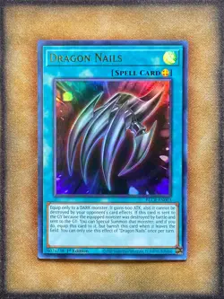 Yugioh Dragon Nails BLCR-EN003 Ultra Rare 1st Ed LP - Image 1