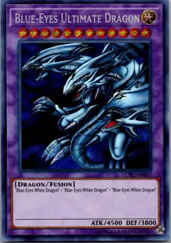 Blue-Eyes Ultimate Dragon LCKC-EN057 Kaiba Yu-Gi-Oh Unlimited LP - Image 1