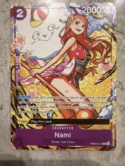 Nami (Welcome Pack 2026 Vol.1) PRB02-012 One Piece Promotion Card NM (1) - Image 1