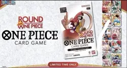 Round 1 One Piece Card Game Promotional Pack - English Presale 10 CONFIRMED - Image 1