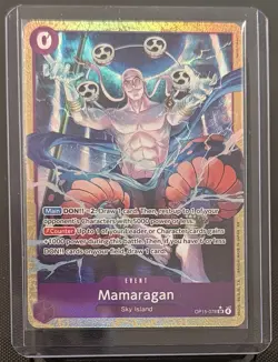 One Piece Mamaragan Sky Island Event Foil OP15-078 Card Standard One Piece CCG - Image 1