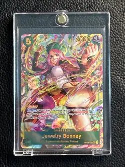 One Piece Jewelry Bonney OP12-118 SEC Rare Alt Art Full Art - Image 1