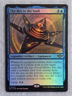 MTG The Key to the Vault FOIL - Outlaws of Thunder Junction (OTJ) #54 Rare NM - Image 4