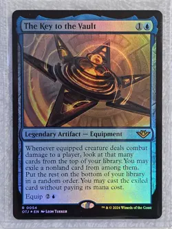 MTG The Key to the Vault FOIL - Outlaws of Thunder Junction (OTJ) #54 Rare NM - Image 5