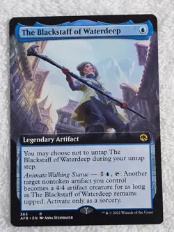 MTG The Blackstaff of Waterdeep Ext Art #365 Adventures in the Forgotten Realms - Image 1