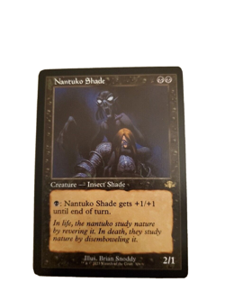 1x Nantuko Shade Retro Frame Dominaria Remastered MTG Magic the Gathering NM - Image 1