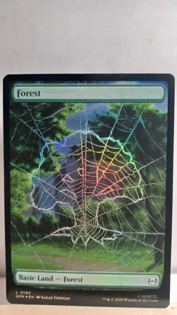 Forest Foil Full Art Land [NM] - MTG SPM - Image 1