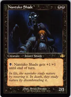 Nantuko Shade (Retro Frame) 306 Dominaria Remastered Magic: The Gathering NM - Image 1