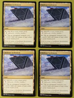 Holdout Settlement x4 Oath of the Gatewatch 4x Magic the Gathering MTG - Image 1