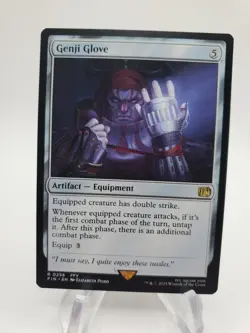 Genji Glove R 0258 MTG: Final Fantasy Regular NM - Image 1