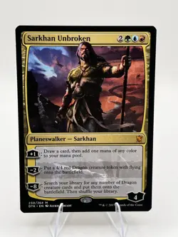 Sarkhan Unbroken - Dragons of Tarkir - MTG Magic the Gathering - Near Mint - Image 1