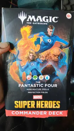 Magic: The Gathering Marvel Super Heroes Commander Deck - Fantastic Four (13+) - Image 1