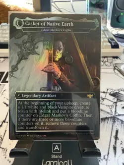 Dracula the Voyager #341 R -NM - Magic the Gathering - Foil - MTG - Image 2