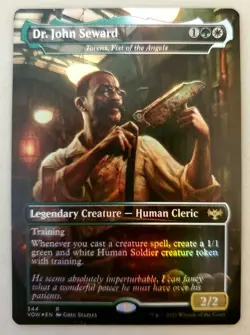 1x Dr. John Seward Borderless FOIL Crimson Vow Magic the Gathering MTG NM - Image 1