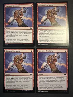 Galvanic Discharge - Modern Horizons 3 (MH3) x4 (Playset) MINT MTG Magic - Image 1