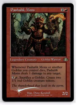 Pashalik Mons (Retro Frame) 328 Dominaria Remastered MTG Foil NM - Image 1