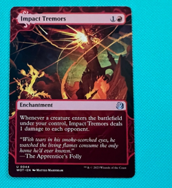 Impact Tremors - Wilds of Eldraine : Enchanting Tales -MTG - Magic the Gathering - Image 1
