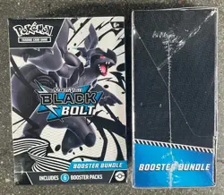 Pokemon TCG Scarlet And Violet Black Bolt Booster Bundle - Lot of 2 - Image 2