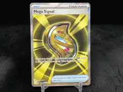 MEGA SIGNAL 171/132 ULTRA RARE FULL ART ITEM POKEMON TCG: MEGA EVOLUTION BASE - Image 1