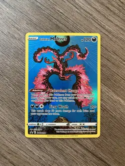 Pokemon TCG - Crown Zenith - Galarian Moltres SWSH284 Black Star Promo NM - Image 1
