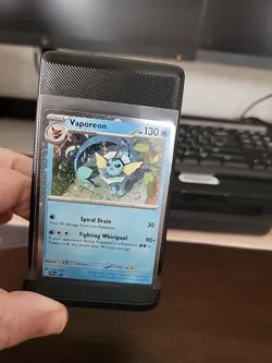 Pokemon TCG Vaporeon 168 Cosmos Holo Black Star Promo Prismatic Evolutions - Image 2