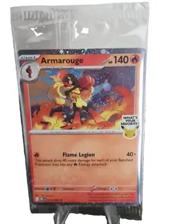 Armarouge 012/084 Holo Sealed Best Buy Promo 30th Anniversary Pokemon TCG Stamp - Image 1