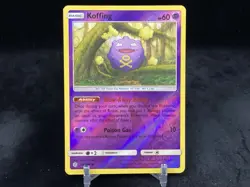 KOFFING 76/236 REVERSE HOLO COMMON POKEMON TCG: SUN & MOON - COSMIC ECLIPSE NM - Image 1