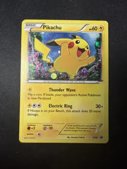 Pikachu Collector Chest XY89 BLACK STAR Promo Holo Rare POKEMON CARD - Image 1