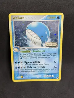 Pokemon TCG Wailord Reverse Holo Rare Stamped EX Legend Maker 14/92 LP/MP - Image 1