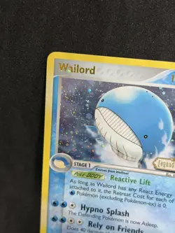 Pokemon TCG Wailord Reverse Holo Rare Stamped EX Legend Maker 14/92 LP/MP - Image 2