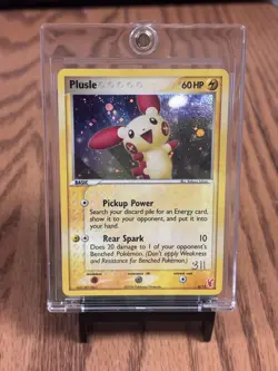 Plusle 6/12 Holo Pokemon Card EX Trainer Kit 2 Plusle & Minun 2006 English - Image 1