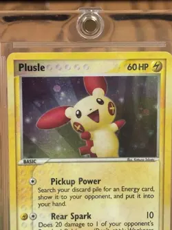Plusle 6/12 Holo Pokemon Card EX Trainer Kit 2 Plusle & Minun 2006 English - Image 3