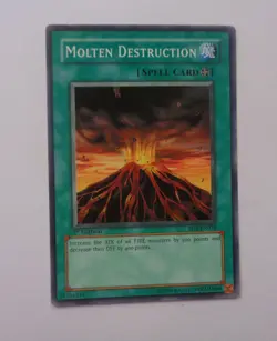 Molten Destruction SD3-EN016 (Common, 1st Edition, Lightly Played / LP) Yugioh - Image 1