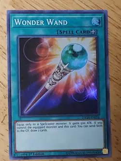 YUGIOH! - Wonder Wand INCH-EN054 - Super Rare - 1st Edition - NM - Image 1