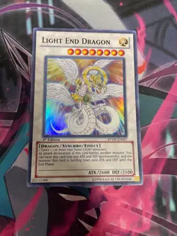 YUGIOH - LIGHT END DRAGON - SUPER RARE - 1ST ED - RYMP - LP - Image 1