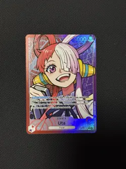 Uta OP06-001 Alt Art Leader One Piece TCG English - Image 1