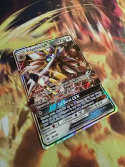 Solgaleo GX 89/149 Sun & Moon Base Set NM Holo Rare Pokemon TCG - Image 3