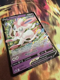 Sylveon V SWSH202 SWSH: Sword & Shield Promo Cards Holo Pokemon TCG NM - Image 3