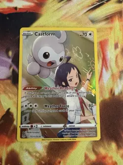 Castform TG11/TG30 Swsh11: Lost Origin Trainer Gallery Holo NM Rare Pokemon TCG - Image 2