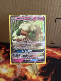 Whimsicott GX 140/214 S&M NM Unbroken Bonds Holo Rare Pokemon TCG - Image 1
