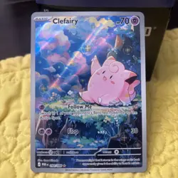 Clefairy 094/088 (IR) Pokemon Perfect Order Full Art Illustration Rare Pokemon - Image 1