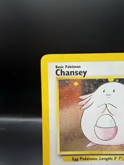 Chansey - 3/130 - Pokemon Base Set 2 🌀Swirl🌀 Holo Rare Card WOTC MP - Image 3
