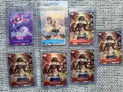 One Piece TCG Card Lot English/Japanese - Image 4