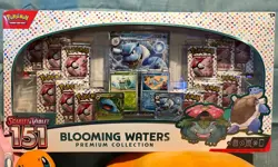 Pokemon 151 Blooming Waters Premium Collection Sealed-Free Shipping+Mystery Tin! - Image 4