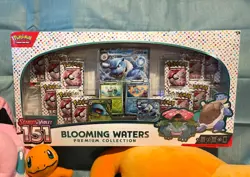 Pokemon 151 Blooming Waters Premium Collection Sealed-Free Shipping+Mystery Tin! - Image 5